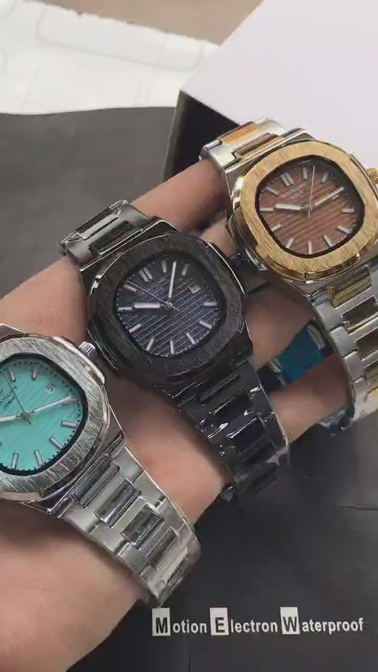 Patek Philippe Nautilus – Black Luxury Steel Edition